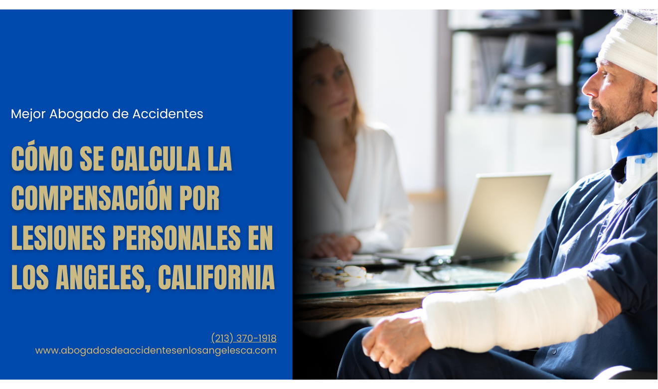 cómo calcular compensación por lesiones Los Angeles