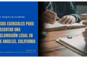 guía de pasos para reclamación legal Los Angeles